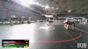 2A 138 lbs Cons. Round 3 - Hunter Oswold, White River vs Jaxon Johnson, North Kitsap
