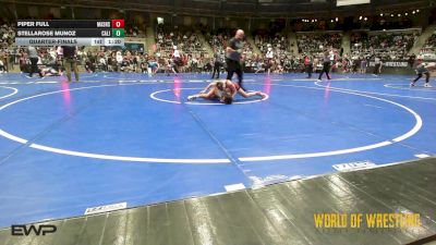 94 lbs Quarterfinal - Piper Full, Mat Assassins vs Stellarose Munoz, California Grapplers