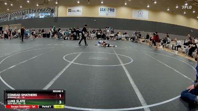 64 lbs Round 3 (6 Team) - Luke Slate, New Kent WC vs Conrad Smathers, Rangers WC