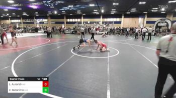 132 lbs Quarterfinal - Landree Aurand, Ruis Wrestling vs Zavian Geronimo, Live Training