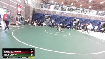 138 lbs Cons. Semi - Christian Martinez, Fighting Squirrels vs Noe Rodriguez, Gunnison Valley