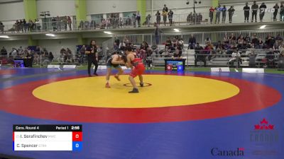 80kg Cons. Round 4 - Ivan Serafinchev, Matmen WC vs Corey Spencer, Strathcona WC