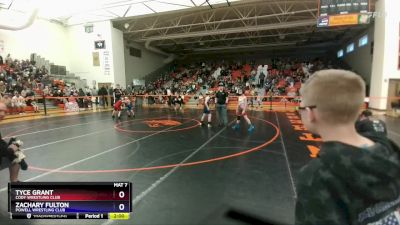 77-84 lbs Round 3 - Tyce Grant, Cody Wrestling Club vs Zachary Fulton, Powell Wrestling Club