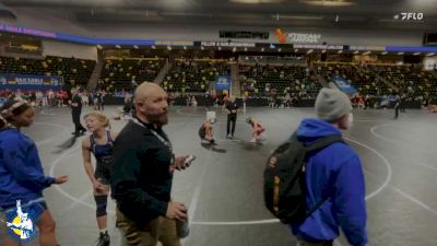 120 lbs 21st Place Match - Hayden Wade, Williamsburg vs Ayden Virchow, Ankeny
