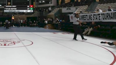 140 lbs Cons. Round 1 - Sophia Grey, Crofton vs Kylie Keffer, Sparrows Point