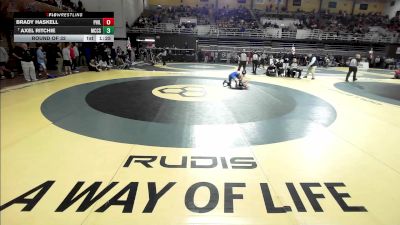 120 lbs Round Of 32 - Brady Haskell, Phillips Academy vs Axel Ritchie, McCallie School