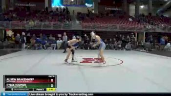 132 lbs Round 3 (3 Team) - Rylee Rauner, Lincoln Southeast vs Austin Brakenhoff, Papillion-La Vista South