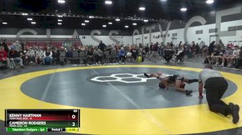65 lbs Round 1 (8 Team) - Cameron Rodgers, POWA (CO) vs Kenny Hartman, Team Ohio (OH)
