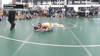 57 lbs Final - Damian Espinosa, Grit Mat Club - K6 vs Leo Daulerio, Launch Wrestling Academy - K6