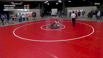 101 lbs Quarterfinal - Nate Lower, Rockridge vs Rocco Valvano, Unattached