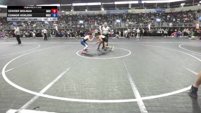 120 lbs Round Of 16 - Xzavier Molinas, North DeSoto Wrestling Academy vs Connor Hoelzer, Wrecking Crew Wentsville