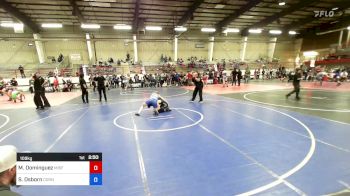 109 kg Quarterfinal - Matthew Dominguez, Misfits vs Stetson Osborn, Cornerstone