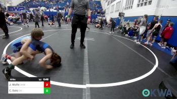 61 lbs Consi Of 4 - Jaysten Wolfe, Division Bell Wrestling vs Chris Soto, Chandler Takedown Club
