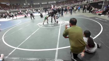 73 lbs Consolation - Fernando Lopez Jr, No Team vs Horacio Plasencia, La Gente WC