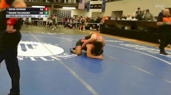 215 lbs Semifinal - Devin Dowens, Plainedge vs Gianni Velazquez, Geneva