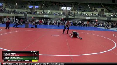 80 lbs Round 5 - Walker Loberg, Victory School Of Wrestling vs Caleb Mihm, Denver Wrestling Club