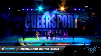 Carolina Spirit Athletics - Leopard Sharks [2021 L4 Junior - D2 - Small Day 2] 2021 CHEERSPORT National Cheerleading Championship