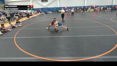 144 lbs Cons. Round 4 - John Alvarado, Unattached vs Blake Scrimenti, Unattached