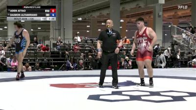 130 lbs Quarters - Aden Attao, NYAC vs Daimon Altamirano, 505 Wrestling Club