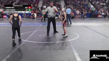 76 lbs Champ. Round 1 - Lane Faunce, Slyfox vs Joseph Fry, Wamego