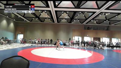 140 lbs 3rd Place Match - Lily Oh, VA vs Hayden Mayo, VA