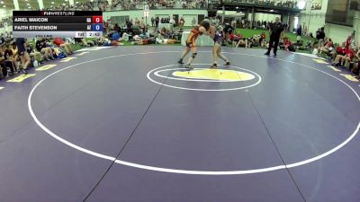 170 lbs Ariel Maicon, Georgia vs Faith Stevenson, Arizona
