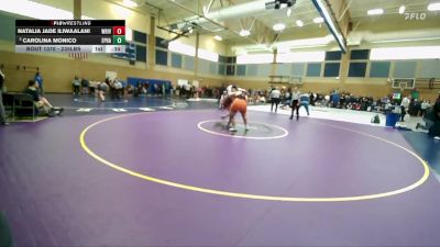 235lbs Cons. Round 3 - Natalia Jade Iliwaalani, White River (Girls) vs Carolina Monico, Ephrata (Girls)