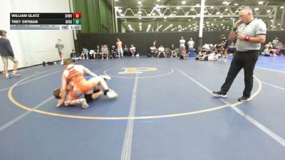 115 lbs Rr Rnd 3 - William Glatz, Sly Fox Orange - HSC vs Trey Ortman, Apache Blue - HSC