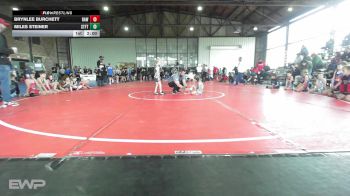 46 lbs Rr Rnd 1 - Brynlee Burchett, Raw Wrestling Club vs Miles Steiner, Standfast