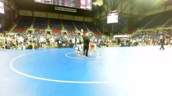 132 lbs Rnd Of 64 - Faith Blackburn, Michigan vs Amanda Jaeger, Kansas