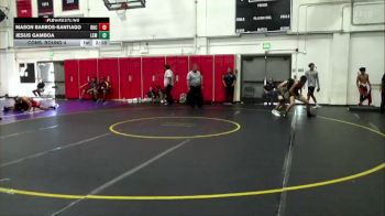 125 lbs Cons. Round 4 - Jesus Gamboa, Lemoore College vs Mason Barros-Santiago, Rio Hondo College
