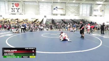 99 lbs Cons. Round 2 - Ean Roser, Proper-ly Trained vs Mason Jasper, NWAA Wrestling