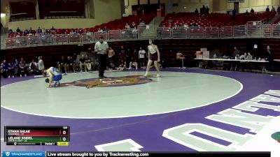 120 lbs Quarters & 1st Wb (16 Team) - Ethan Salak, Columbus vs Leland Sindel, Lincoln East