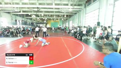 126 lbs Round Of 16 - Nathan Itchon, Silverback WC vs Dash Ferrer, Mira Mesa HS