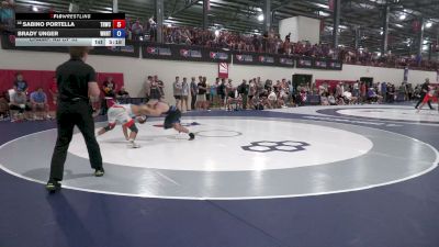 79 kg Champ. Rd Of 32 - Sabino Portella, Tar Heel Wrestling Club vs Brady Unger, WNY RTC