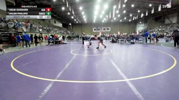 155 lbs Champ. Round 3 - Halen Phillips, Francis Howell Central vs Kelbi Goddard, Glenpool