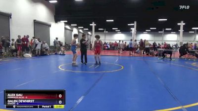 110 lbs Round 1 (8 Team) - Alex Gau, Minnesota Blue vs Galen Dewhirst, Kansas