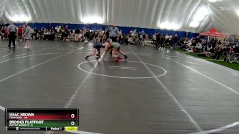 120 lbs Round 1 (8 Team) - Issac Brown, Team Ohio vs Brooks Platfoot, Dayton Bandits