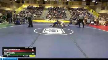 120 lbs Cons. Round 4 - Onelo Lorberter, Chaparral vs Matt Morta, Mira Mesa