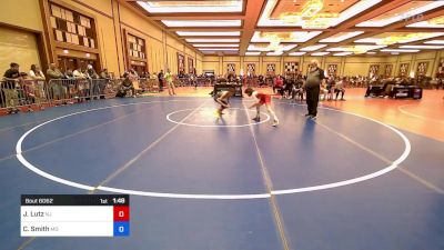 82 lbs Consi Of 4 - Jacob Lutz, Nj vs Cesar Smith, Md