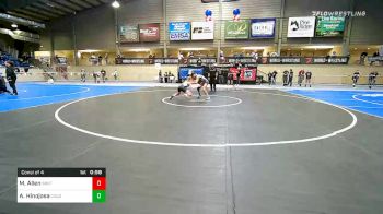 91 lbs Consolation - Molly Allen, Swift vs Amaya Hinojosa, Colorado All Stars