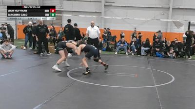 84 lbs Round 2 (10 Team) - Giacomo Calo, Lake WC vs Liam Huffman, Neighborhood Wrestling