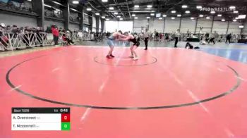 145 lbs Consi Of 32 #1 - Adon Overstreet, VA vs Teghan Mcconnell, NH