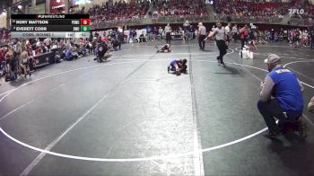 45 lbs Cons. Round 1 - Rory Mattson, Ponca Spears Wrestling Club vs Everett Codr, Seward Wrestling Club