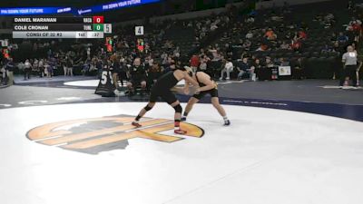 132 lbs Consi Of 32 #2 - Daniel Maranan, Vacaville (SJ) vs Cole Cronan, Turlock (SJ)
