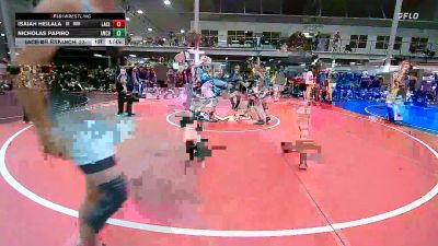 140 lbs Rr Rnd 1 - Isaiah Heilala, Lacey Lions - HSBNFC vs Nicholas Papiro, Anchor Down - HSBNFC