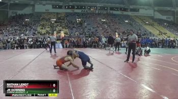 149 lbs Round 1 (16 Team) - Jr Downing, Corban University vs Nathan Lendt, Doane University