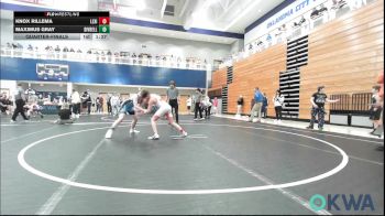 100 lbs Quarterfinal - Knox Rillema, Lexington Wrestling Club vs Maximus Gray, Division Bell Wrestling