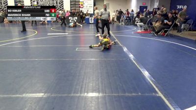 48 lbs Quarterfinal - Bo Kibler, Cambria Heights vs Maverick Shank, Pwc