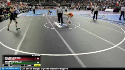 Champ. Round 1 - Tristan Burbach, Central City vs Oliver Johnson, Oakland-Craig